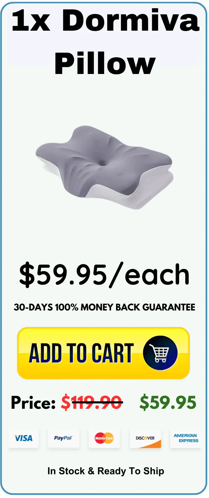 Dormiva Pillow Price